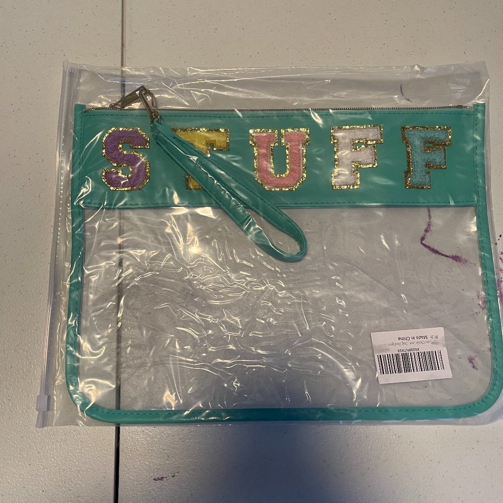 Large plastic pouch